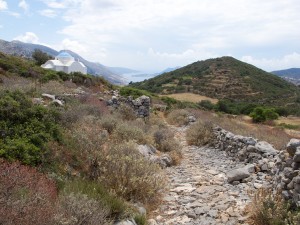 View from a hike on Amorgos